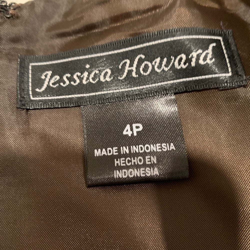 Brown spring dress